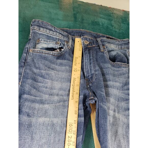 Bonobos Jeans Size 30x34 Mens Blue Pants Preppy Stretch Tailored Straight - Picture 8 of 14